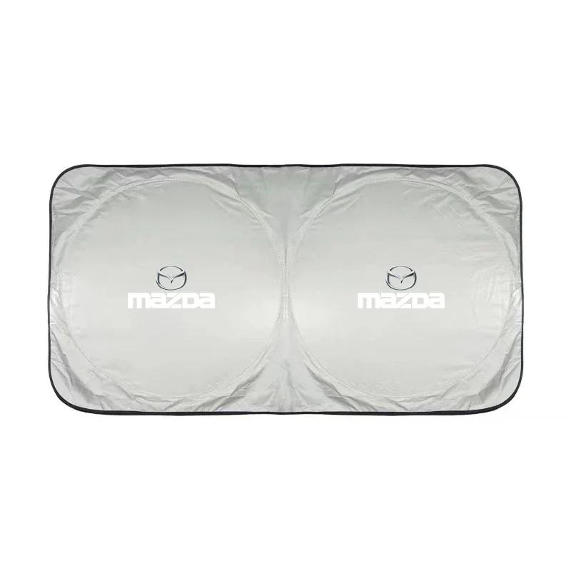

2025 Hot Car Windshield Sun Shade Visor UV Protection Shield For Mazda 2 3 6 5 Atenza CX3 CX5 MX5 CX7 Axela CX30 CX90 CX60 CX50