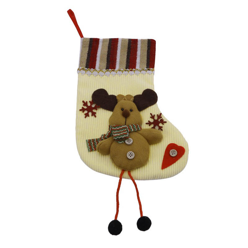 Om de zăpadă Moș Crăciun Elan Cadou de Crăciun Bomboane Ciorapi Drăguț Șemineu Ornament Agățat Brad de Crăciun Decor Petrecere de Sărbători Cadou