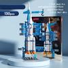 Aviation Spaceport Model Shuttle Space Rocket Launch Center Building Blocks Construction Spaceship KIDS Bricks Creative Toys