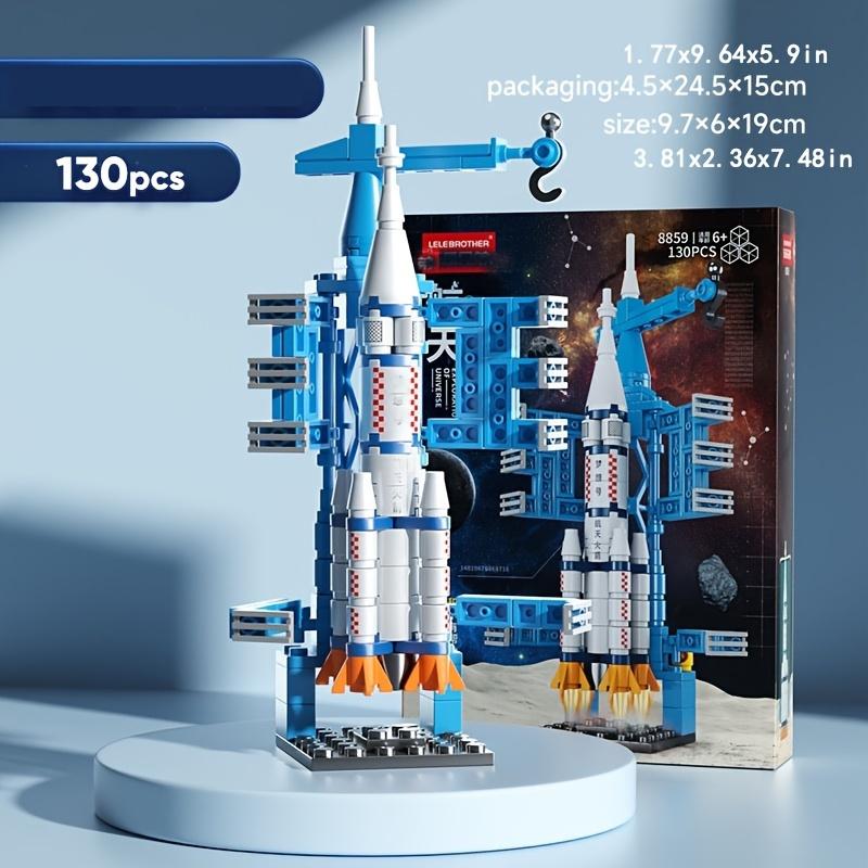 

Non-Toxic Aviation Spaceport Model Shuttle Space Rocket Launch Center Building Blocks Construction Spaceship Kids Bricks Creative Toys