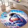 Personalized E-Eeyore Round Chair Office Rug - Perfect for Mat, Office Chair & More - Ideal Gift for Birthdays and Holidays
