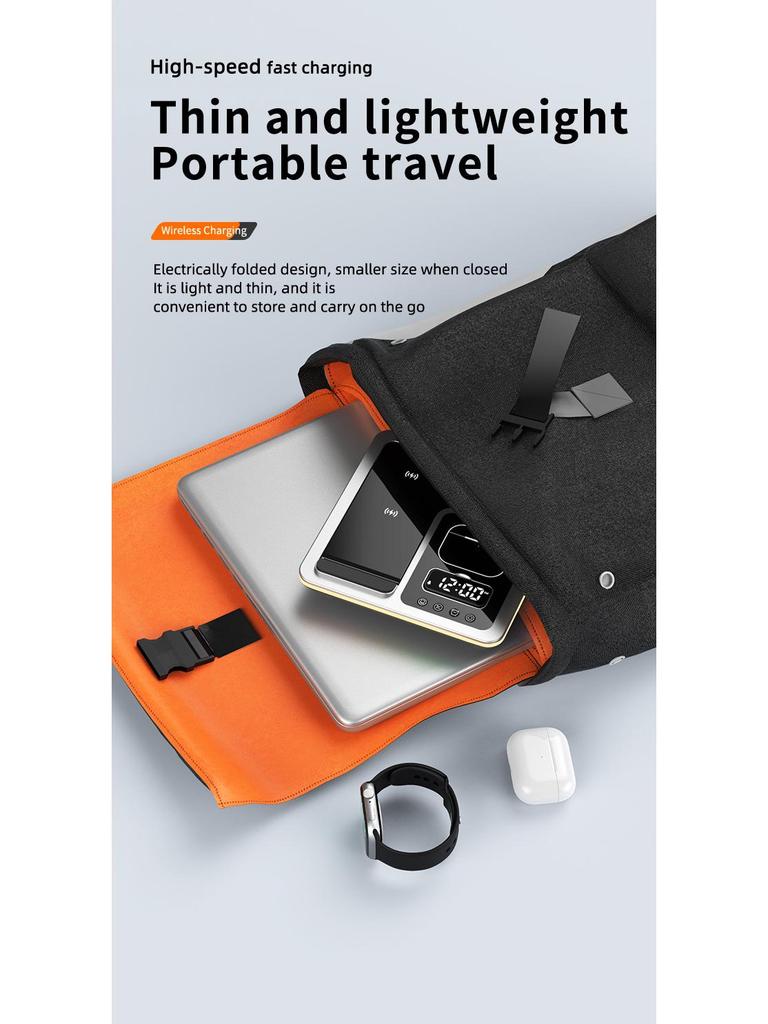 5-in-1 Wireless Charger: Electric Folding, Cross-Border Hot Selling
