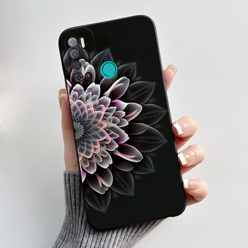 Protective Shockproof Soft Phone Case For Tecno LC7/Pouvoir 4/Pouvoir 4 Pro/LC8/Spark Power 2 Black Case Unique Design Cover
