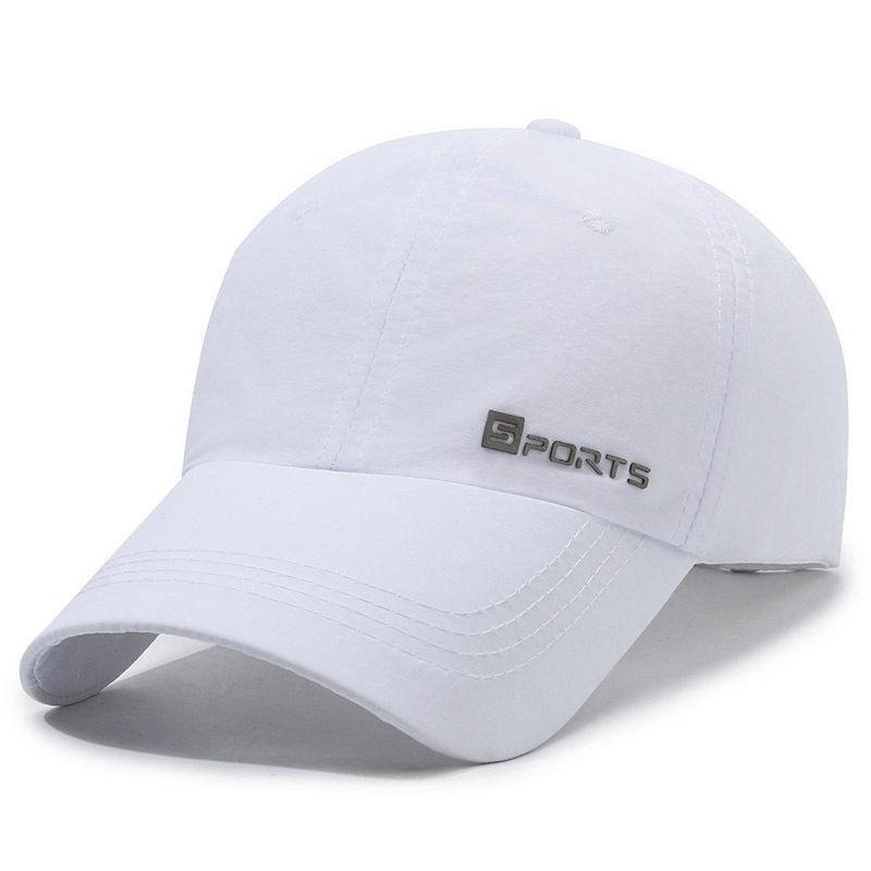 Летняя шляпа с буквенным принтом, бейсболка, мужская уличная дышащая быстросохнущая солнцезащитная шляпа, солнцезащитный козырек, шляпа для рыбалки, козырек белый