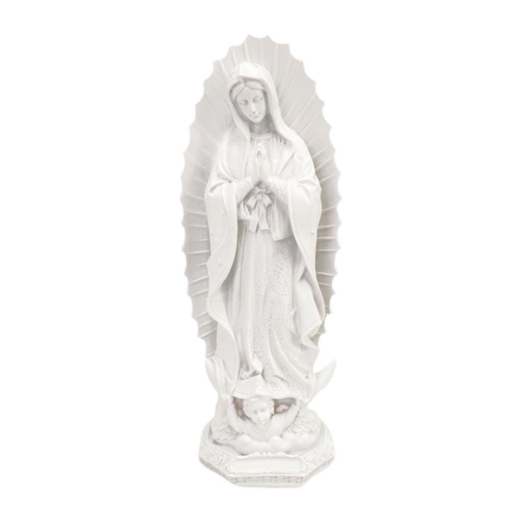 Gesegnete Jungfrau Maria Statue Elegante Figur Wohnaccessoire Figur Unserer Lieben Frau von Fatima