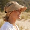 Breathable Straw Sun Cap Adjustable Wide Brim Beach Hat Simple Summer Visors Hat  Beach