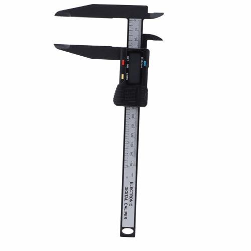 Digital Caliper, 150mm/300mm Carbon Fiber Electronic Digital Caliper, Long Jaw Electronic Caliper Measuring Tool with Large LCD Screen and Easy Metric