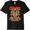 Vintage Zirkus Terror Horror Clown Grafik Premium T-Shirt