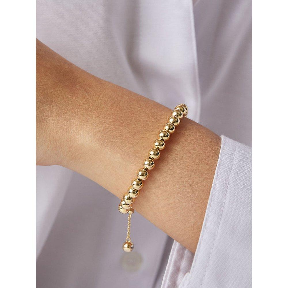 Ball Bead Bracelet 6Mm (Gold) Bh7B53734Yb175