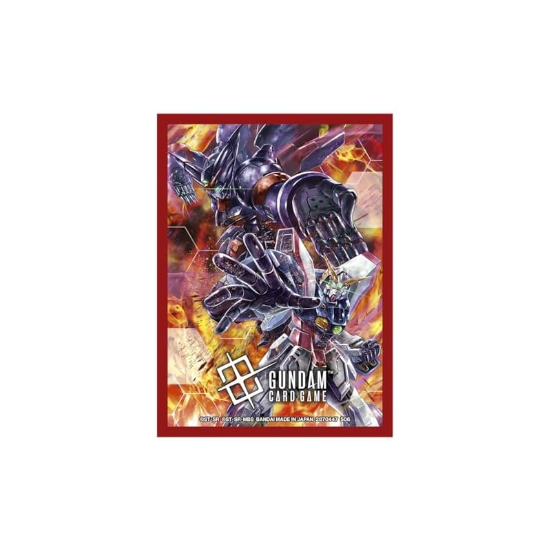 Bandai Gundam Card Game Official Card Sleeves 02 (4 Types Assorted)