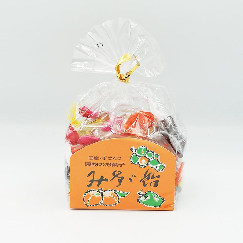 Iijima Shoten Misuzu Candy Square Bag Shinshu Nagano Prefecture famous confectionery souvenir Misuzu Candy Ueda's (6 bags)