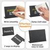1pc Mini Blackboard Bread Shop Supermarket Erasable Price Tag Desktop Display Message Board Name Board