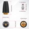 360 Rotating Turbo Nozzle Sprayer With 1/4" Quick Connect 4000 PSI High Pressure Washer Cleaner Accessories Brass