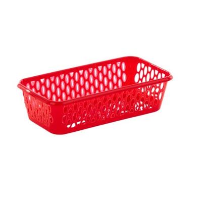 Leecroft 20cm Handy Basket Red 10 X 20 X 5cm