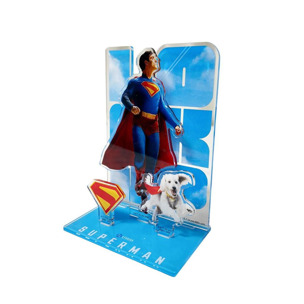 Small Planet Superman Acrylic Diorama Look Up