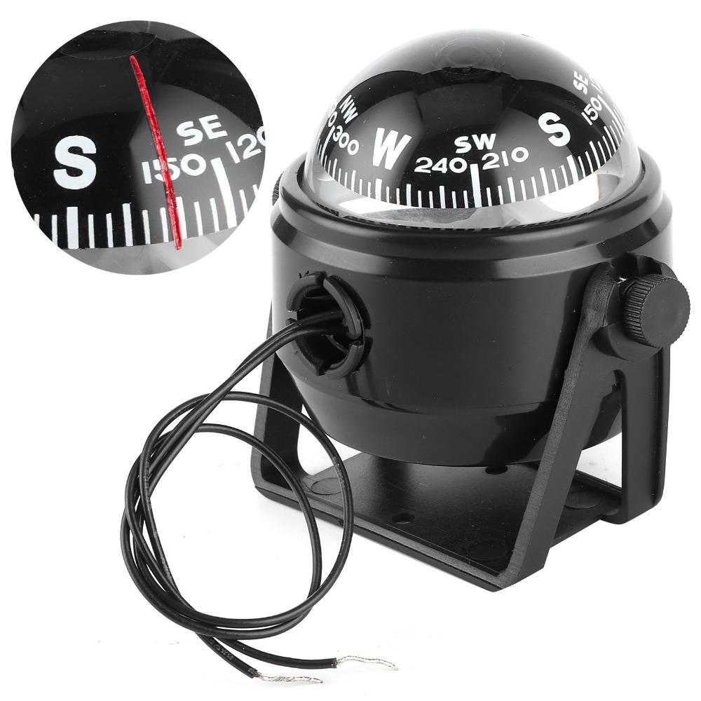 Digital Display Marine Electronic Compass 12V Power Boat Navigation Compass  Caravan Use