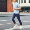 Skechers Ice Skin Quick-Dry Pants Solid Color Mid-Rise Breathable Quick-Dry Tapered Knit Sports Pants Men Pants Navy-Blue P224M106-02MZ