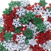 50pcs Wooden Snowflake Ornaments, Christmas Tree Decorations & Window/Door Accessories Snowflake Decorations for Handicrafts