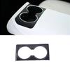 Carbon Fiber Rear Water Cup Holder Cover Trim For Tesla Model 3 2024 2025 2026