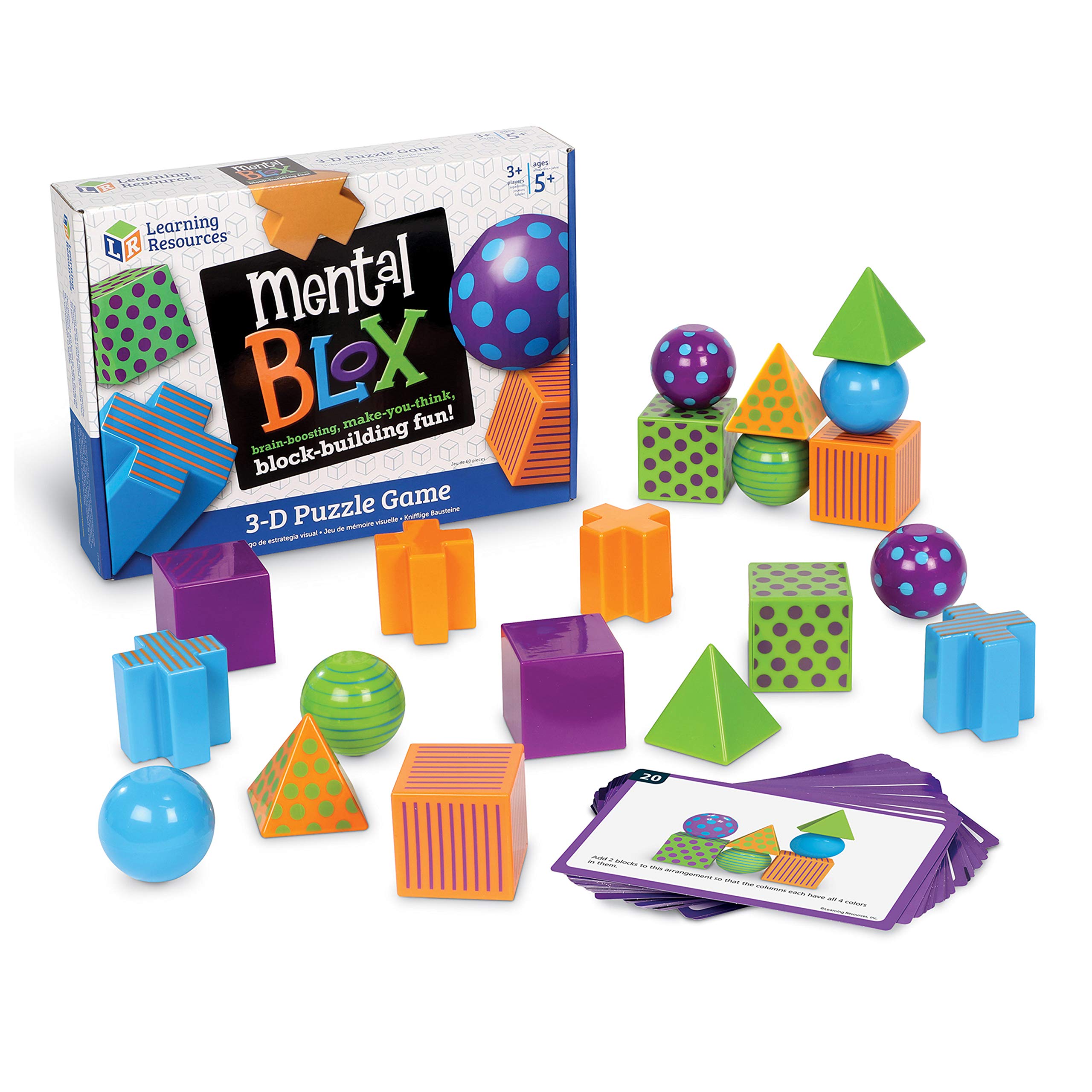

Learning Resources Mental Blox Critical Thinking Game LER 9280