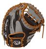 Rawlings MLB COLOR SYNC Baseball Glove 33 Throw HOH® Catcher's (Dark Shadow/Gray, Inches) - Right-handed