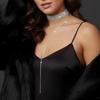 Personalized Internet Celebrity Style Multi-Layer Rhinestone Necklace, Earrings, Necklace Set, Fringed Shiny High-End Items