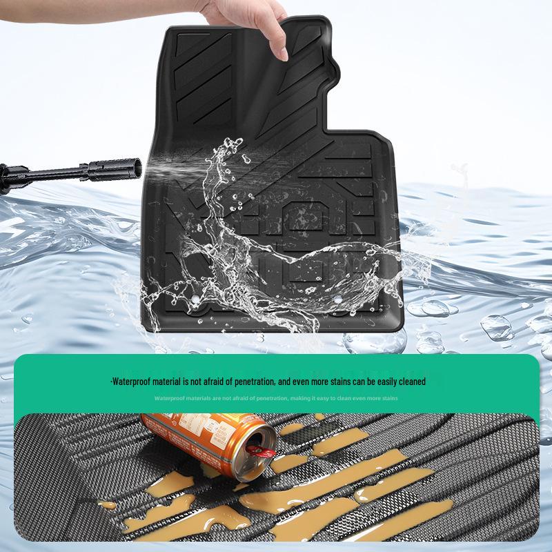 Custom TPE Floor and Trunk Mats for 25 Denza N8L Models - All-Weather Protection