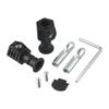 Accessories Fixing Kit Toilet Zink Plated 1 Pair Bidet Attachments Fixing Bolts For Wall Hung Toilet Exquisite