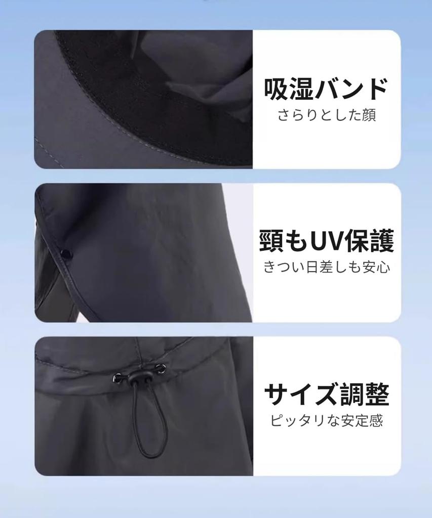 Karsaer Sonne Gesicht Sonne UV Breit Outdoor Bauernhof G0197 Damen Visor, Abdeckung, Hut, Schutz, Krempe, Kappe, Laufen, Arbeit, Gartenarbeit,