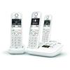 Landline Telephone AS690 A Trio White - GIGASET - Monochrome - 20 Ring Tones - Hands-free