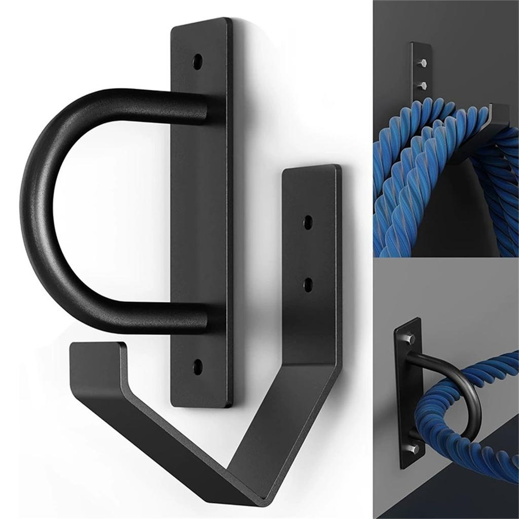 Training Rope Organization and Storage Tool Fitness Rope Wall Mount