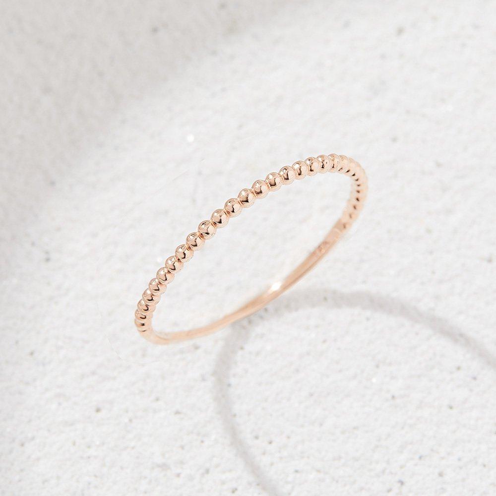 [Dorocy] 14K Mini Me Bubble Ring (Size 15-18)