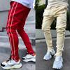 Spring and Autumn Workwear Pants Men's Fashion Brand Elastic Multi-Bag Reflective Straight Sports Fitness Casual Trousers