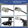 ABS Wheel Speed Sensor Wiring Harness 89516-0C050 Compatible with Toyota Tundra 2007-2021 Rear ABS Skid Control Sensor Wire Replace 89542-0C020