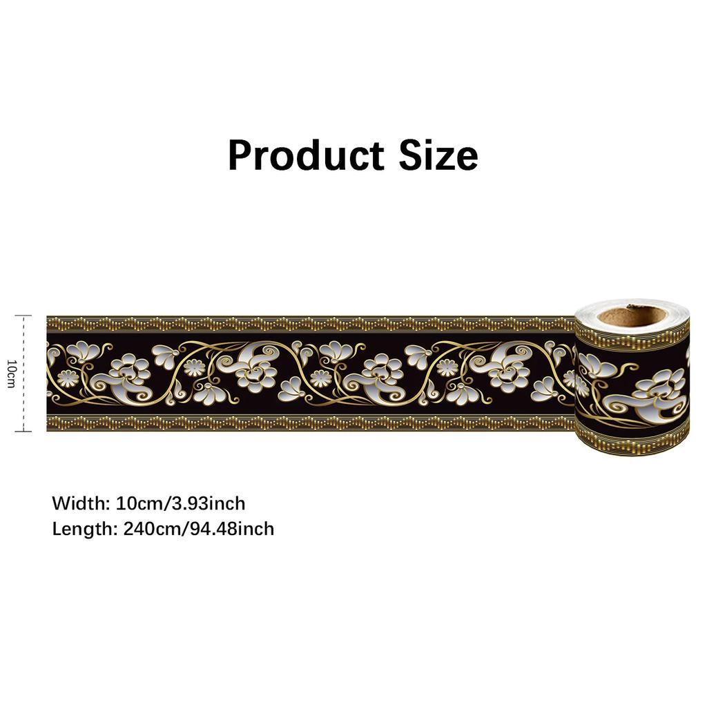 24 Styles Peel & Stick Wall Panels Trim - Waterproof Bathroom Molding for Tile Flooring, Home Staging & Rental Friendly Decor