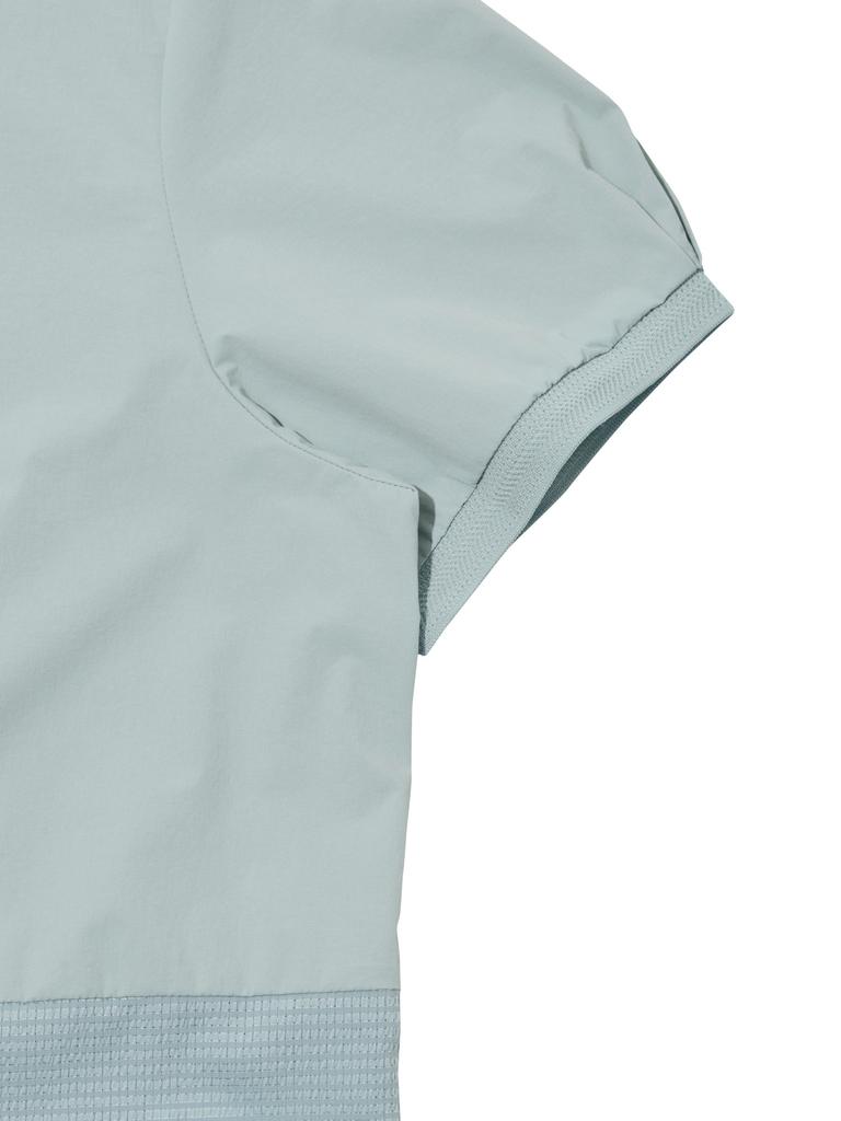 EIDER On The Rock Women'S Hybrid Short Sleeve Round Neck T-Shirt_Mint