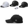 Versatile Black And White Baseball Cap For All Seasons With Breathable Fabric