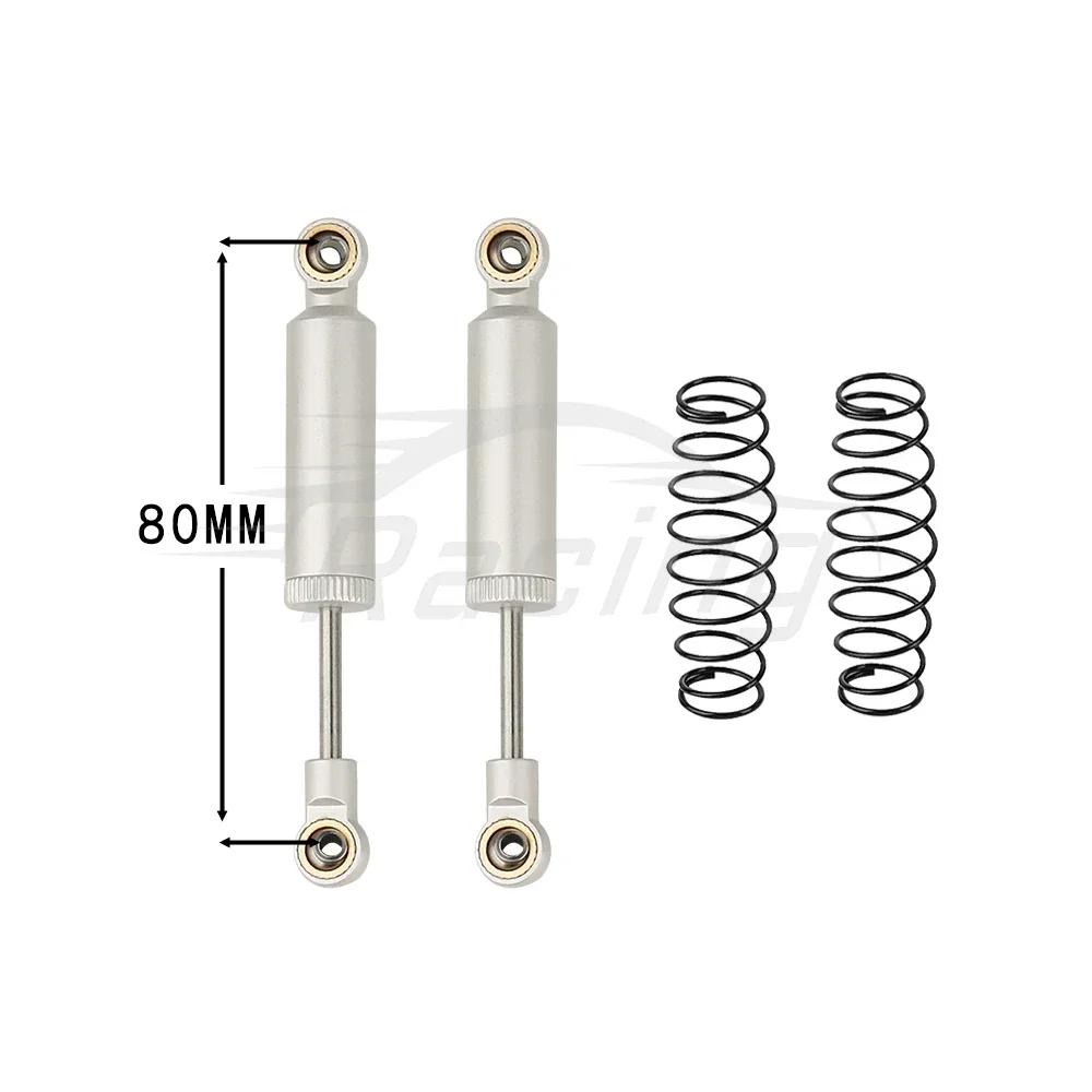 RC Car Built-in Spring 70/80/90/100/110mm Shock Absorber Damper For 1/10 RC Crawler Axial SCX10 II RBX10 Wraith TRX4 MST Redcat