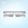 For ZEEKR 7X Suede Door Sill Protective Cover Stickers Car Interior Styling Door Sill Anti-kick Protective Stickers