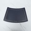 Scalloped Leather Placemat Table Mat Oil-Water-Proof And Heat-Insulating Household PU Table Coasters Kitchen Device Sets