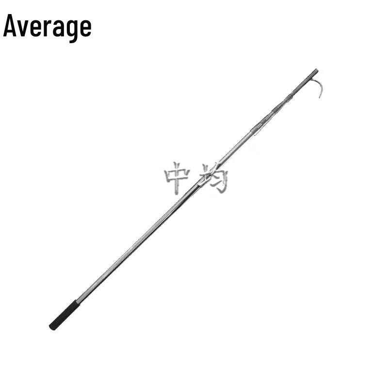 Teleskopische Rettungsstange aus Edelstahl mit Haken