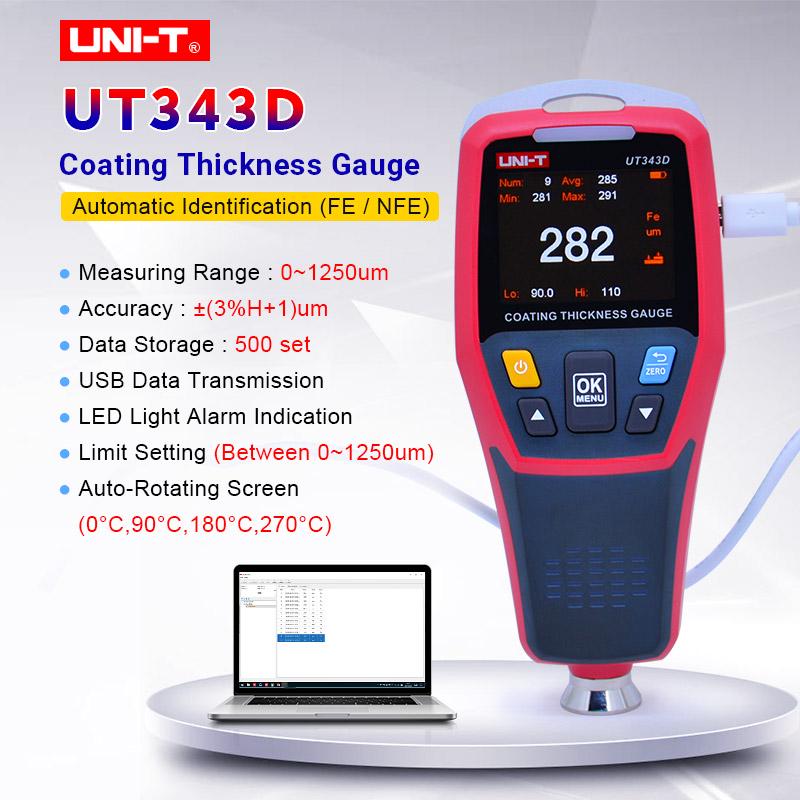 Buy Thickness Gauge Uni T Ut343d Digital Coating Gauge Meter Thickness Tester Car Detector Automotive Coating Car Paint Tester Meter At Affordable Prices Free Shipping Real Reviews With Photos Joom
