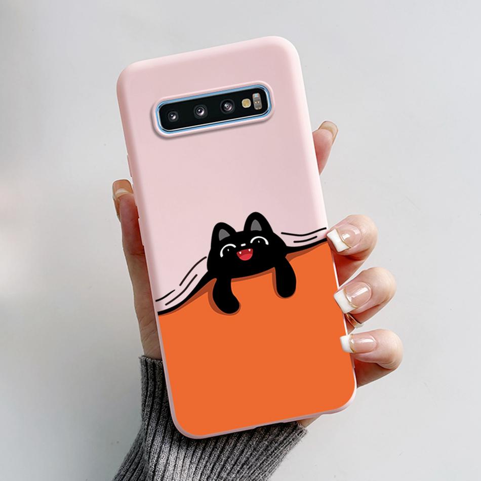 Für Samsung Galaxy S10 Plus Hülle SM-G975F Astronaut Handyhülle Für Samsung S10 S10E SM-G973F SM-G970F S 10 S10Plus S10e Bumper
