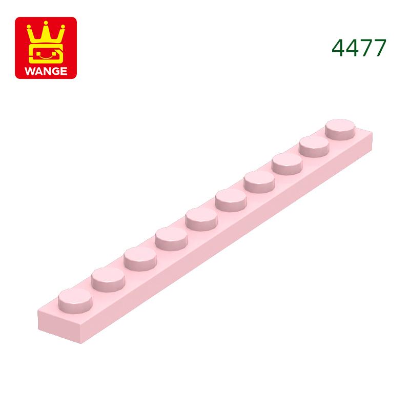 Non-Toxic 61Pcs/Lot 4477 1X10 Thin Building Block Moc Accessories Compatible With Brick Children Toys Gift Box