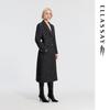 ELLASSAY Women's Elegant Wool Blend Long Overcoat
