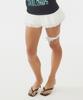 SCULPTOR Eyelet Tutu Mini Skort White