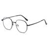 New Polygonal Metal Glasses Frame For Women Anti-blue Light Glasses  Personalized Glasses Frame Myopia Glasses Frame MH9034