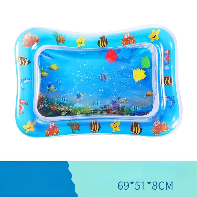 Baby Inflatable Pat Water Cushion Marine Life Swimming Ring Climbing Cushion Seat Cushion Children Pat Water Cushion