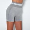 Damesnet rode strakke heuplift sportshort yogabroek voor dames sneldrogende training hardloopfitnessbroek