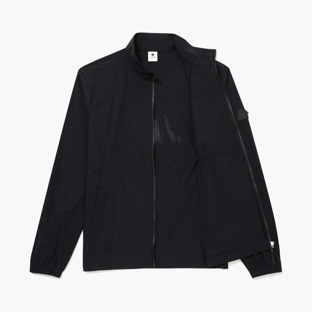Lecoq Golf [Coq Atti Tab] Men'S Single-Layer Windbreaker Black Gr121Mbl21